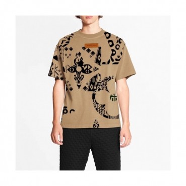 [루이비통]Louis vuitton 2020 Mens Logo Short Sleeved Tshirts - 루이비통 2020 남성 로고 반팔티 Lou02516x.Size(m 