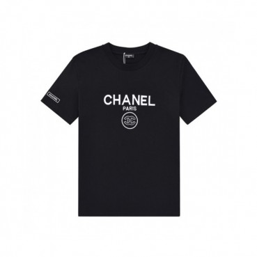 [샤넬]Chanel 2020 Mm/Wm 'CC' Logo Cotton Short Sleeved Tshirts - 샤넬 2020 남/녀 'CC'로고 코튼 반팔티 Cnl0639x.Size(xs 