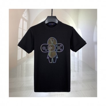 [루이비통]Louis vuitton 2020 Mens Logo Short Sleeved Tshirts - 루이비통 2020 남성 로고 반팔티 Lou02450x.Size(m 