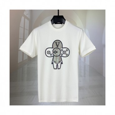 [루이비통]Louis vuitton 2020 Mens Logo Short Sleeved Tshirts - 루이비통 2020 남성 로고 반팔티 Lou02449x.Size(m 