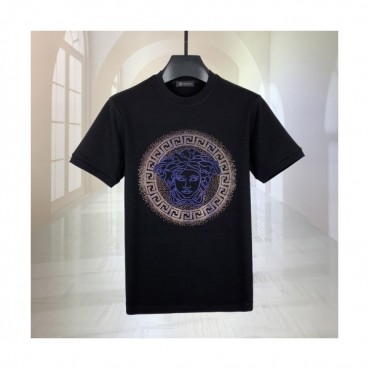 [베르사체]Versace 2020 Mens Logo Short Sleeved Tshirts - 베르사체 2020 남성 메두사 반팔티 Ver0747x.Size(m 