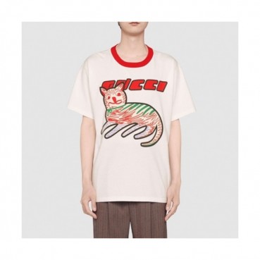 [매장판]Gucci 2020 Mm/Wm Logo Cotton Short Sleeved Tshirts - 구찌 2020 남/녀 로고 코튼 반팔티 Guc03206x.Size(xs 