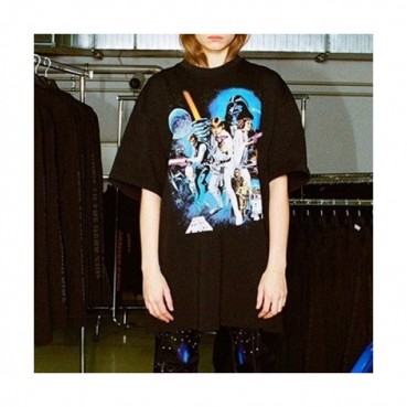 [베트멍]Vetements 2020 Mm/Wm Printing Logo Cotton Short Sleeved Oversize Tshirts - 베트멍 2020 남/녀 프린팅 로고 코튼 오버사이즈 반팔티 Vet0105x.Size(xs 