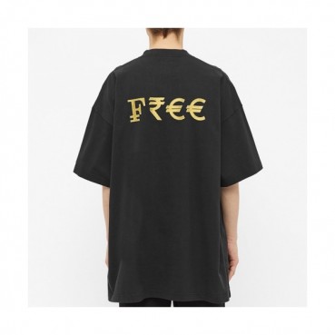 [베트멍]Vetements 2020 Mm/Wm Printing Logo Cotton Short Sleeved Oversize Tshirts - 베트멍 2020 남/녀 프린팅 로고 코튼 오버사이즈 반팔티 Vet0103x.Size(xs 