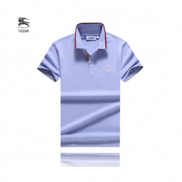 [버버리]Burberry 2020 Mens Logo Cotton Short Sleeved Polo Tshirts - 버버리 2020 남성 로고 코튼 폴로 반팔티 Bur02990x.Size(m 