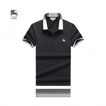 [버버리]Burberry 2020 Mens Logo Cotton Short Sleeved Polo Tshirts - 버버리 2020 남성 로고 코튼 폴로 반팔티 Bur02975x.Size(m 