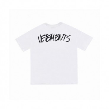 [베트멍]Vetements 2020 Mm/Wm Printing Logo Cotton Short Sleeved Oversize Tshirts - 베트멍 2020 남/녀 프린팅 로고 코튼 오버사이즈 반팔티 Vet0093x.Size(xs 