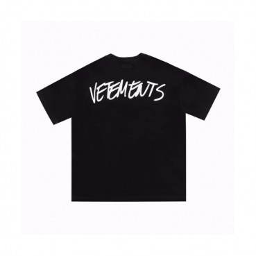 [베트멍]Vetements 2020 Mm/Wm Printing Logo Cotton Short Sleeved Oversize Tshirts - 베트멍 2020 남/녀 프린팅 로고 코튼 오버사이즈 반팔티 Vet0092x.Size(xs 