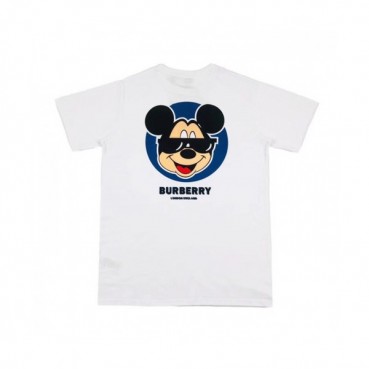 [버버리]Burberry 2020 Mm/Wm Logo Cotton Short Sleeved Tshirts - 버버리 2020 남/녀 로고 코튼 반팔티 Bur02894x.Size(xs 