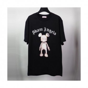 [팜 엔젤스]Palm Angels 2020 Mm/Wm Logo Cotton Short Sleeved Tshirts - 팜 엔젤스 2020 남/녀 로고 코튼 반팔티셔츠 Pam0216x.Size(s 