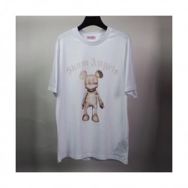 [팜 엔젤스]Palm Angels 2020 Mm/Wm Logo Cotton Short Sleeved Tshirts - 팜 엔젤스 2020 남/녀 로고 코튼 반팔티셔츠 Pam0215x.Size(s 