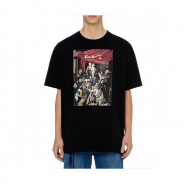 [오프화이트]Off-white 2020 Mm/Wm Printing Logo Crew 