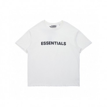 [피어오브갓]Fear of god 2020 Mm/Wm Minimal Cotton Short Sleeved Tshirts - 피어오브갓 2020 남/녀 미니멀 코튼 반팔티 Fea0199x.Size(s 