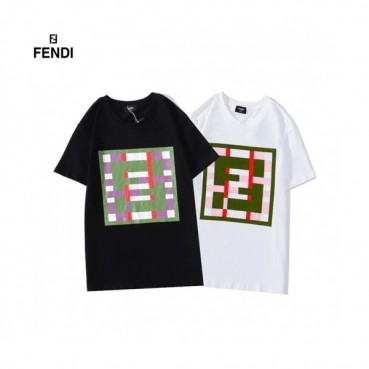 [펜디]Fendi 2020 Mens Logo Casual Short Sleeved Tshirts - 펜디 2020 남성 로고 캐쥬얼 코튼 반팔티 Fen0787x.Size(s 