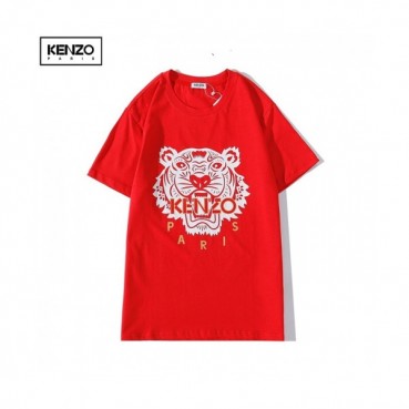 [겐조]Kenzo 2020 Mm/Wm Tiger Cotton Short Sleeved Tshirts - 겐조 2020 남/녀 타이거 캐쥬얼 코튼  반팔티 Ken0128x.Size(s 
