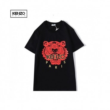 [겐조]Kenzo 2020 Mm/Wm Tiger Cotton Short Sleeved Tshirts - 겐조 2020 남/녀 타이거 캐쥬얼 코튼  반팔티 Ken0127x.Size(s 