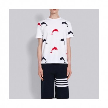 [톰브라운]Thom Browne 2020 Mens Casual Short Sleeved Tshirts - 톰브라운 2020 남성 캐쥬얼 반팔티 Tho0944x.Size(s 