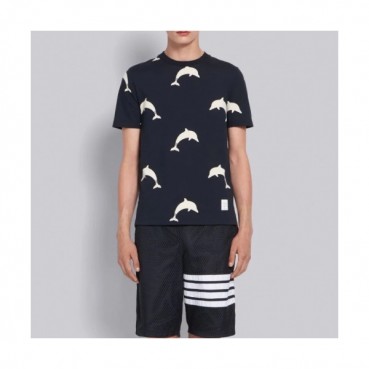 [톰브라운]Thom Browne 2020 Mens Casual Short Sleeved Tshirts - 톰브라운 2020 남성 캐쥬얼 반팔티 Tho0940x.Size(s 