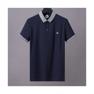 [알마니]Armani 2020 Mens Logo Silket Short Sleeved Tshirts - 알마니 2020 남성 로고 실켓 반팔티 Arm0733x.Size(m 