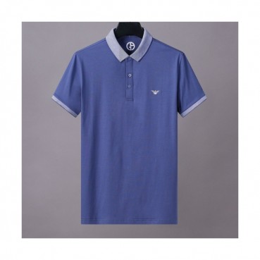 [알마니]Armani 2020 Mens Logo Silket Short Sleeved Tshirts - 알마니 2020 남성 로고 실켓 반팔티 Arm0731x.Size(m 