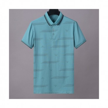[알마니]Armani 2020 Mens Logo Silket Short Sleeved Tshirts - 알마니 2020 남성 로고 실켓 반팔티 Arm0729x.Size(m 