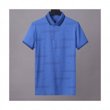 [알마니]Armani 2020 Mens Logo Silket Short Sleeved Tshirts - 알마니 2020 남성 로고 실켓 반팔티 Arm0727x.Size(m 