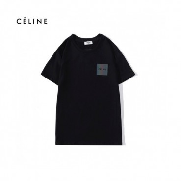 Celine Unisex Hedi Slimane Tshirts - 셀린느 남/녀 반팔티 Cel39x