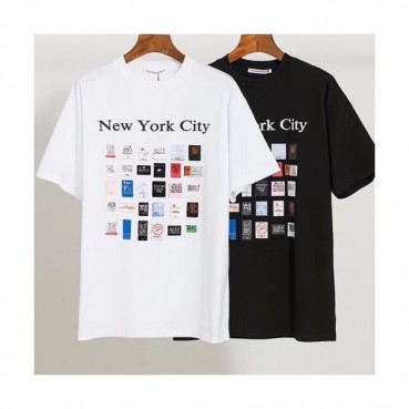 [매장판]Alexsander Wang 2020 Mm/Wm Logo Short Sleeved Tshirts - 알렉산더왕 2020 남/녀 로고 반팔티 Alw0132x.Size(m 