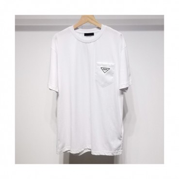 [프라다]Prada 2020 Mens Basic Logo Short Sleeved Tshirts  - 프라다 2020 남성 베이직 로고 반팔티 Pra01097x.Size(s 