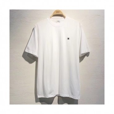 [셀린느]Celine 2020 Mm/Wm Hedi Slimane Logo Cotton Short Sleeved Tshirts - 셀린느 2020 남/녀 로고 코튼 반팔티 Cel0069x.Size(m 