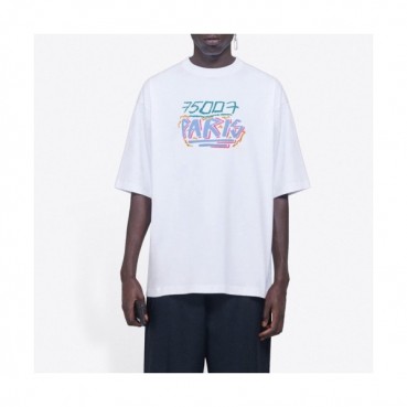 [발렌시아가]Balenciaga 2020 Mm/Wm Logo Cotton Short Sleeved Tshirts - 발렌시아가 2020 남자 로고 오버사이즈 코튼 반팔티 Bal0723x.Size(xs 