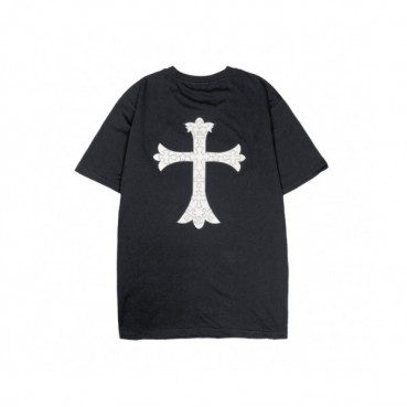 [크롬하츠]Chrome hearts 2020 Mens Logo Casual Short Sleeved Tshirts - 크롬하츠 2020 남성 로고 캐쥬얼 반팔티 Chr0278x.Size(xs 