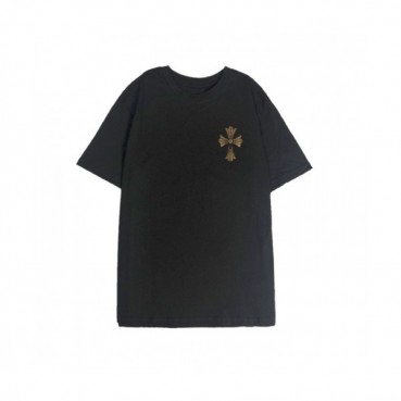 [크롬하츠]Chrome hearts 2020 Mens Logo Casual Short Sleeved Tshirts - 크롬하츠 2020 남성 로고 캐쥬얼 반팔티 Chr0276x.Size(m 