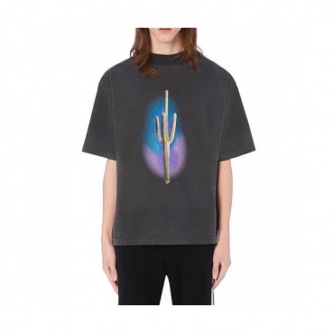 [팜 엔젤스]Palm Angels 2020 Mm/Wm Logo Cotton Short Sleeved Tshirts - 팜 엔젤스 2020 남/녀 로고 코튼 반팔티셔츠 Pam0174x.Size(s 