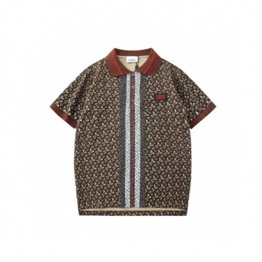 [버버리]Burberry 2020 Mens Logo Cotton Short Sleeved Polo Tshirts - 버버리 2020 남성 로고 코튼 폴로 반팔티 Bur02830x.Size(s 