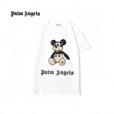 [팜 엔젤스]Palm Angels 2020 Mm/Wm Logo Cotton Short Sleeved Tshirts - 팜 엔젤스 2020 남/녀 로고 코튼 반팔티셔츠 Pam0173x.Size(s 