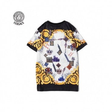 [베르사체]Versace 2020 Mens Logo Short Sleeved Tshirts - 베르사체 2020 남성 메두사 반팔티 Ver0679x.Size(s 
