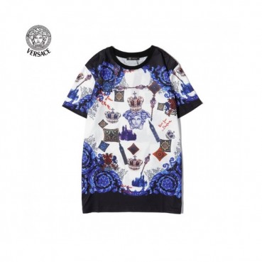 [베르사체]Versace 2020 Mens Logo Short Sleeved Tshirts - 베르사체 2020 남성 메두사 반팔티 Ver0678x.Size(s 