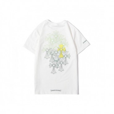 [크롬하츠]Chrome hearts 2020 Mens Logo Casual Short Sleeved Tshirts - 크롬하츠 2020 남성 로고 캐쥬얼 반팔티 Chr0269x.Size(s 