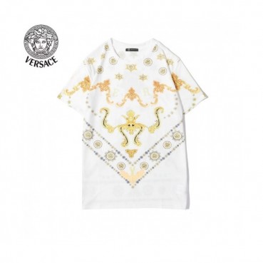 [베르사체]Versace 2020 Mens Logo Short Sleeved Tshirts - 베르사체 2020 남성 메두사 반팔티 Ver0677x.Size(s 