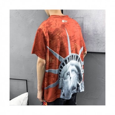 [노스페이스]The north face 2020 Mens Printing Logo Cotton Short Sleeved Tshirt - 노스페이스 2020 남성 프린팅 로고 코튼 반팔티 Nor0153x.Size(m 