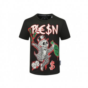 [필립플레인]Philipp-plein 2020 Mens Logo Cotton Short Sleeved Tshirts 