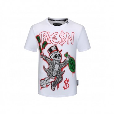 [필립플레인]Philipp-plein 2020 Mens Logo Cotton Short Sleeved Tshirts 
