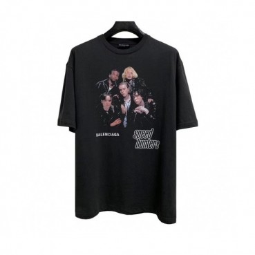 [발렌시아가]Balenciaga 2020 Mm/Wm Logo Cotton Short Sleeved Tshirts - 발렌시아가 2020 남자 로고 오버사이즈 코튼 반팔티 Bal0706x.Size(xs 