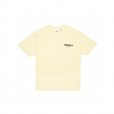 [피어오브갓]Fear of god 2020 Mm/Wm Minimal Cotton Short Sleeved Tshirts - 피어오브갓 2020 남/녀 미니멀 코튼 반팔티 Fea0177x.Size(s 