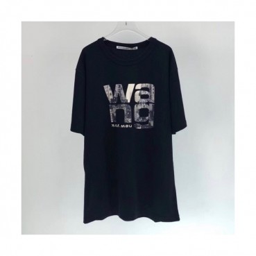 [매장판]Alexsander Wang 2020 Mm/Wm Logo Cotton Short Sleeved Tshirts - 알렉산더왕 2020 남/녀 로고 코튼 반팔티 Alw0129x.Size(xs  