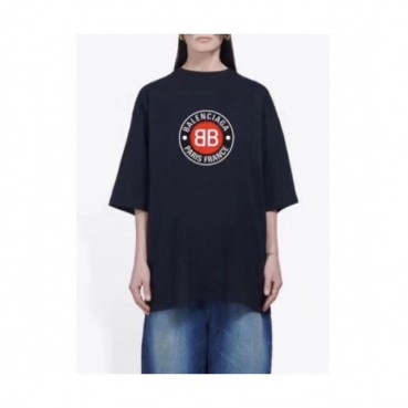 [발렌시아가]Balenciaga 2020 Mm/Wm Logo Cotton Short Sleeved Tshirts - 발렌시아가 2020 남자 로고 오버사이즈 코튼 반팔티 Bal0690x.Size(xs 