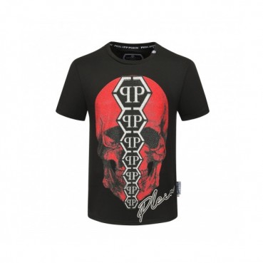 [필립플레인]Philipp-plein 2020 Mens Logo Cotton Short Sleeved Tshirts 