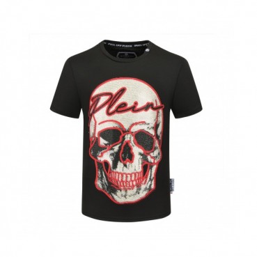 [필립플레인]Philipp-plein 2020 Mens Logo Cotton Short Sleeved Tshirts 