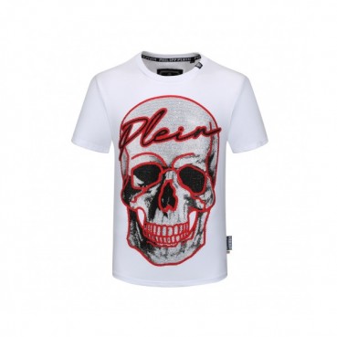 [필립플레인]Philipp-plein 2020 Mens Logo Cotton Short Sleeved Tshirts 